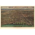 thumbnail image 2 of Harbick, N. 18x13 White Modern Wood Framed Museum Art Print Titled - 1916 Chicago Map, 2 of 4