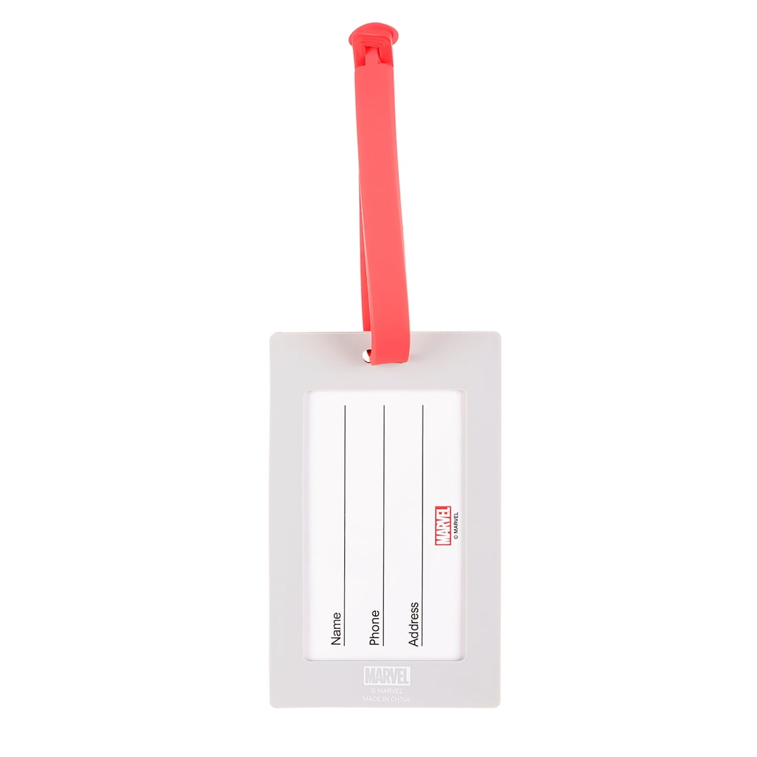 MINISO Marvel Luggage Tag for Journey Suitcase, Plastic Suitcase Tag