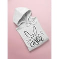 thumbnail image 3 of Happy Easter. Hoodie Women -Image by Shutterstock, Female x-Large, 3 of 4