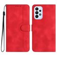 thumbnail image 2 of Wallet Case for Samsung A53 5G, with Card Slots [RFID Blocking],Durable Flip Folio Kickstand Magnetic Closure Leather Wallet Wrist Strap Women Men Case for Samsung Galaxy A53 5G, Red, 2 of 10