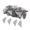 thumbnail image 4 of 50 Uds. de de imitación de cristal de espejo trapezoidal plano acrílico para coser, para disfraz, de noche, accesorio de ropa Plata BLESIY Coser en diamantes de imitación acrílicos, 4 of 7