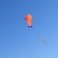thumbnail image 4 of 85inch Orange Dolphin Frameless Soft Parafoil para Y Adultos Park Beach Play Yotijar Kids Kite Toy, 4 of 8