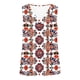 thumbnail image 2 of TaTaai Womens Printed Camisole Top Sleeveless V Neck Strap Design Tshirt Loose Fit Fashion Spring Summer Casual Wear Gift, 2 of 6