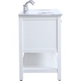 thumbnail image 5 of Elegant Decor Metropolis 60" Double Sink Marble Top Bathroom Vanity in White, 5 of 15