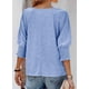 thumbnail image 4 of Tops Dokotoo Summer - Camisetas grises de manga corta para mujer, 4 of 5