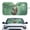 Cute Sloth With Hearts, variant on XYZCANDO Car Sun Shade with Retro Colorful Floral Design, Foldable Heat Reflector for Keeping Vehicle Cool for Daily Commute and Road Trips