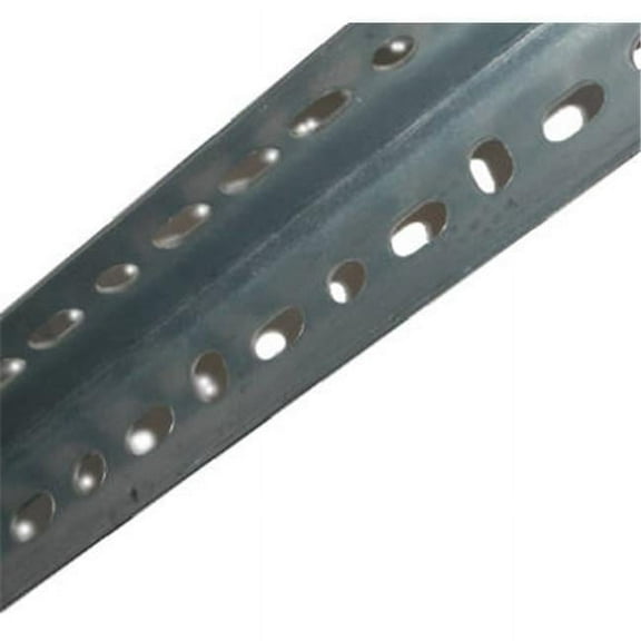 Boltmaster 11114 1.25 x 60 in. 18GA Slotted Steel Angle