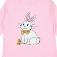 thumbnail image 4 of Inktastic Easter Cute Bunny and Chick Boys or Girls Long Sleeve Toddler T-Shirt, 4 of 5