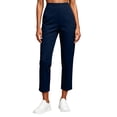 thumbnail image 5 of Guluxicc Women's Golf Pants Elastic Waist Straight Leg Long Trousers Business Casual Wear for Summer Casual Outfits, 5 of 8