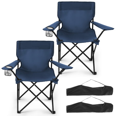 2-pack foldable camping chairs with product