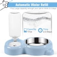 thumbnail image 2 of Set de cuencos de comida y agua para gatos Azwraith Automatic Water Supply, 2 of 8