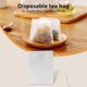 thumbnail image 4 of 400 Pcs Disposable Tea Filter Bags Empty Cotton Drawstring Seal Filter Tea Bags for Loose Leaf Teal, 4 of 5
