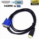thumbnail image 4 of For Pc Dvd 1080p Hdtv 6ft Hdmi Male To Vga Male Video Converter Adapter Cable, 4 of 4