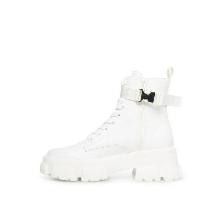 Steve madden wayne boots white new arrivals