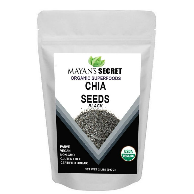 Organic Chia Seeds, Non-GMO, Bulk Chia Seeds