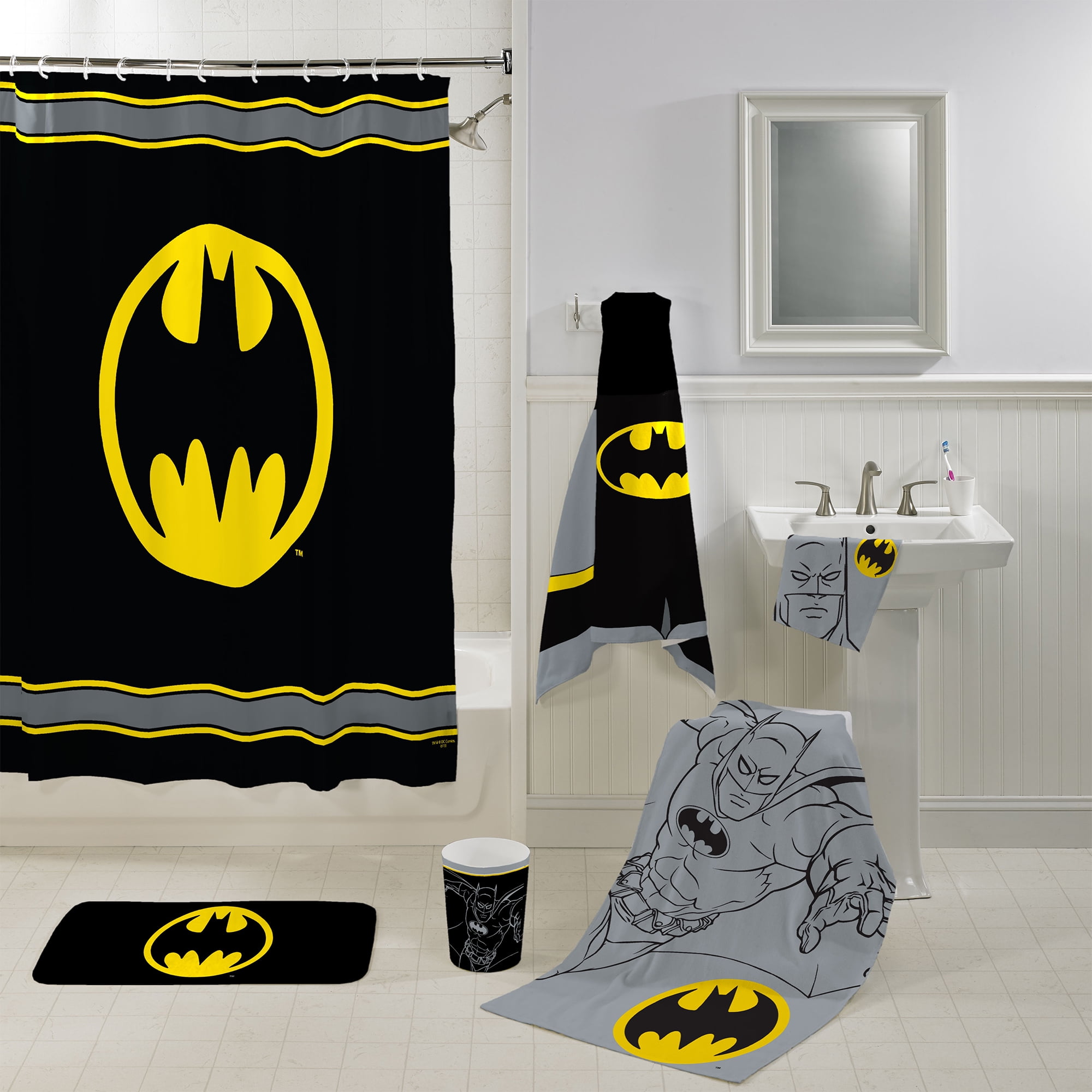 Batman Bathroom Decor