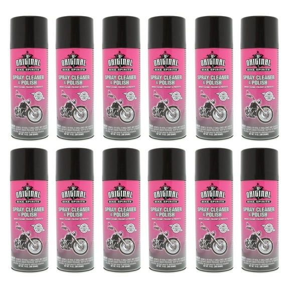 Bike Spirits Spray Cleaner & Polish 14oz Packk of 12