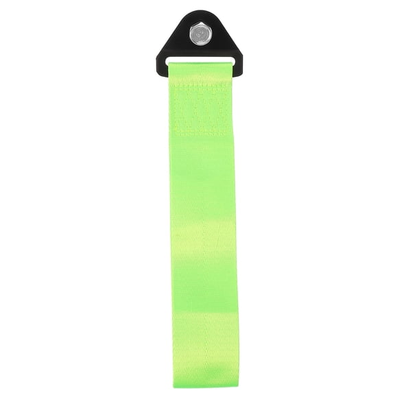 DRAFIDEEP Auto Tow Strap Car Towing Strap Light Green Metal 1Pcs 11.4X2.0X0.04In
