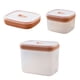 thumbnail image 5 of Moldes de cubitos de hielo con bandejas de tapa Bebidas congeladas DIY Hacienda de moldes cuadrados Restaurante Herramientas de fiesta Refrigerador 12 Cavidades Bandeja de hielo Irene Inevent HA012450-01, 5 of 7
