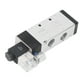 thumbnail image 3 of Ouitble Válvula Solenoide Neumática, Válvula De Aire Solenoide Ip65 De 2 Posiciones Y 5 Vías, Cabezal Piloto De Alta Precisión 0,15-0,8 Mpa para Control Industrial De Fluidos(DC12V), 3 of 14