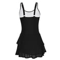 thumbnail image 6 of One Piece Swimdress Swimsuits for Women Scoop Neck High Waisted Tummy Control Modest Swim Dresses Skirt Bathing Suit, 6 of 6