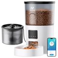 thumbnail image 1 of IMIPAW Alimentador automático para gatos y dispensador de agua WiFi Dispensador de alimentos secos temporizado APP Control remoto Porciones programables Fuentes para gatos para beber con filtro Mascot, 1 of 1