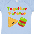 thumbnail image 4 of Inktastic Together Forever Chips and Salsa Boys or Girls Baby Bodysuit, 4 of 5