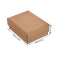 thumbnail image 2 of WRISTBIQUE 12Pcs Bulk Jewelry Boxes Kraft Cardboard Small Storage Boxes for Jewelry Organization, 2 of 6