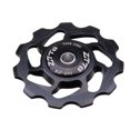thumbnail image 4 of Soidarity 11T ultraligero aleación de aluminio bicicleta rodamiento rueda trasera desviador guía rueda poleas al aire libre piezas de bicicleta nuevo Ciclismo negro Soidarity OD0239-01, 4 of 6