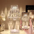 thumbnail image 4 of Lampara De Noche De Cristal 3d Recargable Por Usb Aigostar Estructura Blanco Pantalla Blanco, 4 of 5