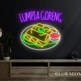 thumbnail image 2 of Glowneon Restaurant Decor Gift, Indonesian Lumpia Goreng Neon Signs, 2 of 5