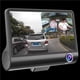 thumbnail image 3 of Cámara De Salpicadero Dvr Para Coche 3 Lentes Cámara De Marcha Atrás Grabadora De Vídeo Grabadora De Cámara De Coche Control De Voz 24 H Monitor De Estacionamiento Moyic VI004004-00, 3 of 7