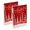 Red Christmas Tree and Lights, variant on Wirebound Notebook Hardcover Spiral Notebooks Cat and Dog with Christmas Tree, 60 Pages, 80 GSM, 5.7 x 8.3in