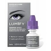 Bausch+Lomb Lumify Ophthalmic Solution Redness Reliever Eye Drops, 0.25 oz