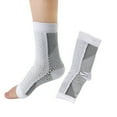 thumbnail image 1 of Cycle-Topshop 1 Pair Copper infused Compression Socks Ankle Support Pain Relief Socks New, 1 of 12