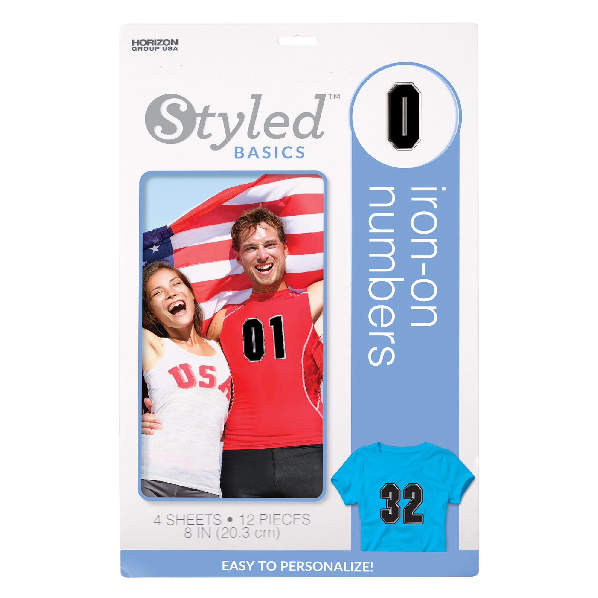 Create Out Loud Horizon Group Iron-On 8' Black Color Fabric, per Yard