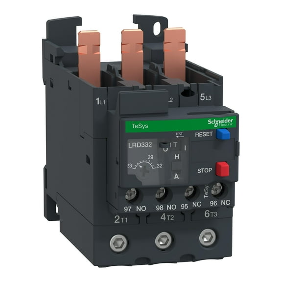 Schneider Electric Overload Relay, IEC, Thermal, Manual LRD332