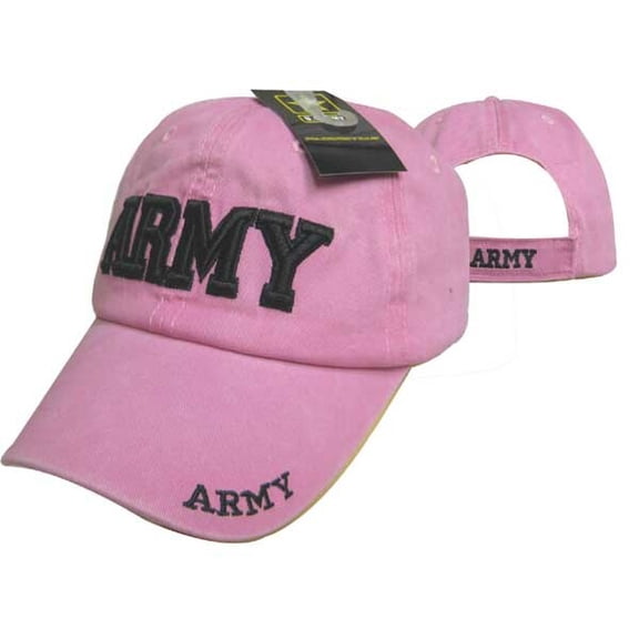 U.S. ARMY Pink Ladies Women Letter Embroidered Cap Hat (TOPW) CAP601DP