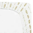 thumbnail image 3 of American Baby Company 2 Pack Printed 100% Natural Cotton Jersey Knit Fitted Contoured Changing Table Pad Cover, Travel Lite Mattress, Taupe Feathers and Triangles, Soft Breathable, Boys and Girls, 3 of 5