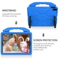 thumbnail image 5 of Allytechgroup Kids Shockproof Case for Apple iPad Pro 11 Inch Case 2022/2021/2020/2018, EVA Thumb Design Handle Stand Kids Friendly Lightweight Cover for iPad Pro 11 4th 3rd 2nd 1st Gen, Blue, 5 of 6