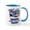 White/Blue Inside, variant on CafePress - Spanish Teacher Gift Mug - 11 oz Ceramic Mug - Novelty Coffee Tea Cup