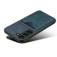 thumbnail image 2 of Dteck Case for Samsung Galaxy S23 Plus,Magnetic Leather Card Holder Case Shockproof Rubber Kickstand Back Cover for Galaxy S23+,Blue, 2 of 5