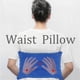 thumbnail image 1 of 1pcs Car Seat Office Chair Massage Back Lumbar Support Cushion Back Lumbar Cushion for Car Driver Lumbar Pillow Car AccessoriesRed He Qiyong unisex, 1 of 1