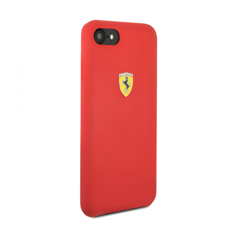 Heritage Case - FERRARI RED SMOOTH SILICONE HERITAGE CASE (iPhone 6/7/8)