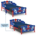 thumbnail image 4 of Spidey and His Amazing Friends 3D Toddler Bed by Delta Children, Blue, 4 of 9