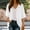 White, variant on Daiosportswear Women'S Chiffon Kimono Loose Casual Open Front Cover Ups,Cover-Up for Women Red L(L)