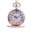 thumbnail image 2 of Montre de Poche pour Femmes Hommes et Femmes Couple Montre de Poche Rétro Quartz Table Suspendue Table Commémorative, 2 of 6