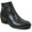 Black, variant on kozi Canada Women Waterproof Ankle Dress Bootie VENUS-2 Fall Boot with Double Zipper Black