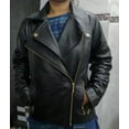 thumbnail image 3 of Noora Women's Lambskin Black Leather Jacket, Biker Motorcycle Leather Jacket, Western Party Wear Leather Jacket, 3 of 12