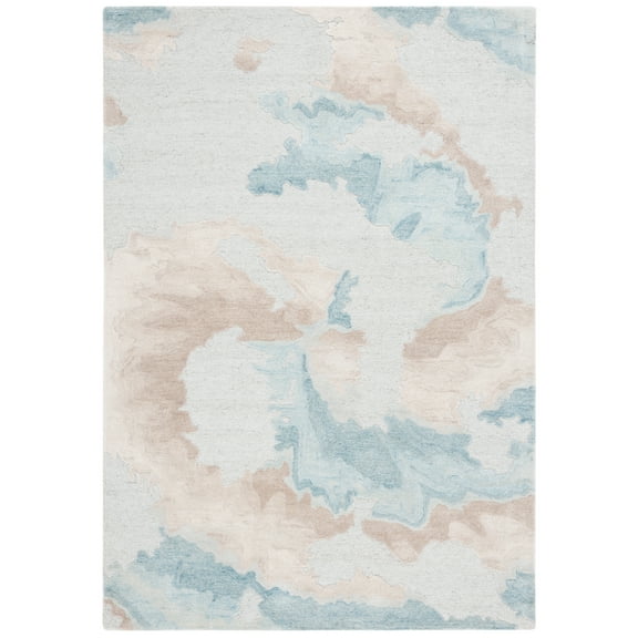 SAFAVIEH Fifth Avenue Autumn Abstract Area Rug, Gray/Beige, 8' x 10'